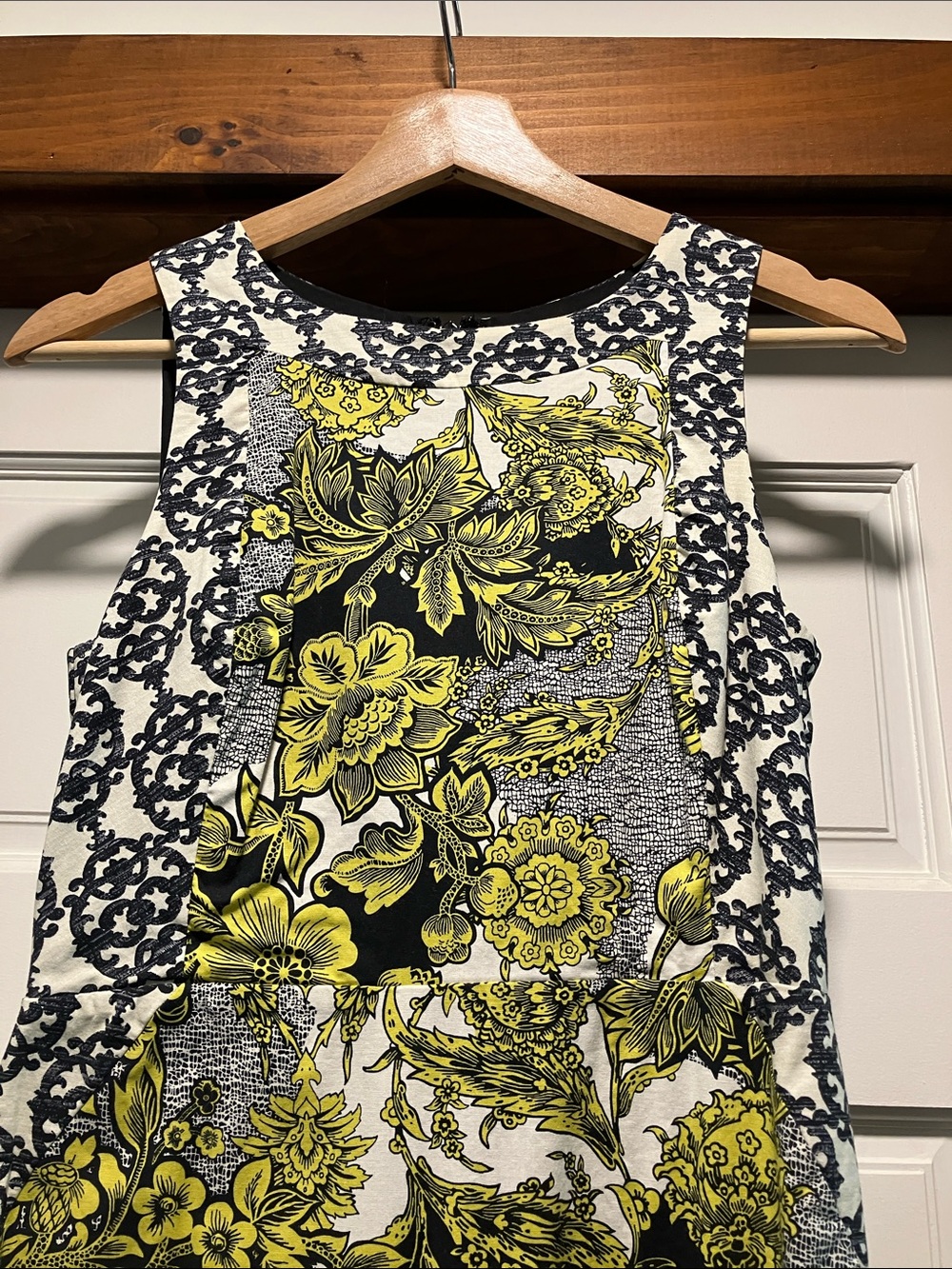 Anthropologie Sleeveless Floral Dress - Picture 6 of 6